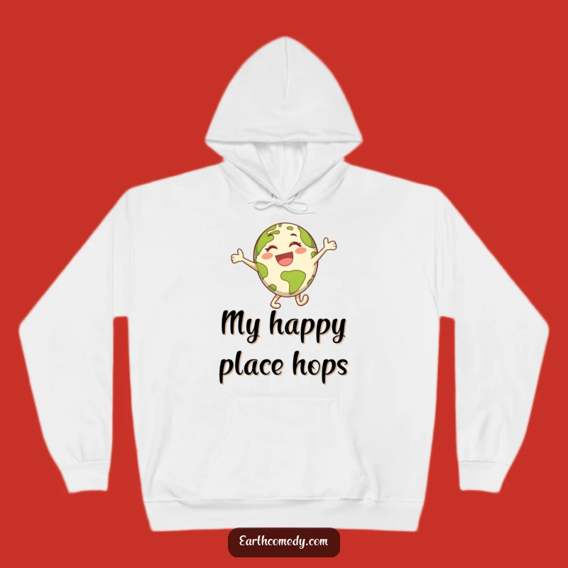 Funny Earth Hoodie: Cozy Leap Design, Warm & Hilarious Planet Gift!