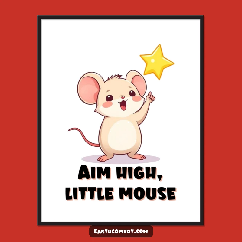 Free Printable Mouse Star Wall Art - Dreamy Downloadable Art for a Playful Space
