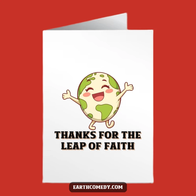 Thank You Earth Free Printable Card - Energetic Downloadable Gift
